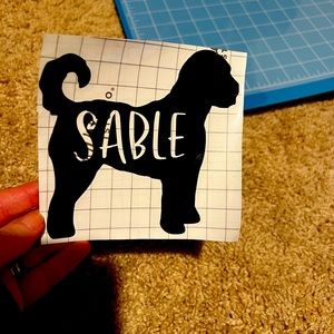 Doodle Decal “puppy decals”